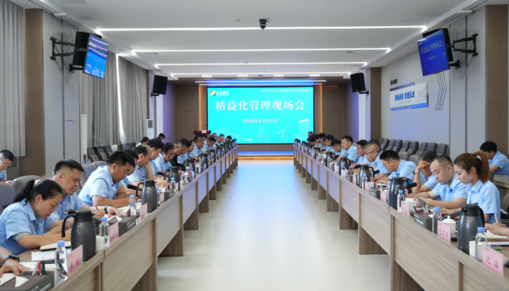 英国威廉希尔唯一官网召开精益化管理现场会